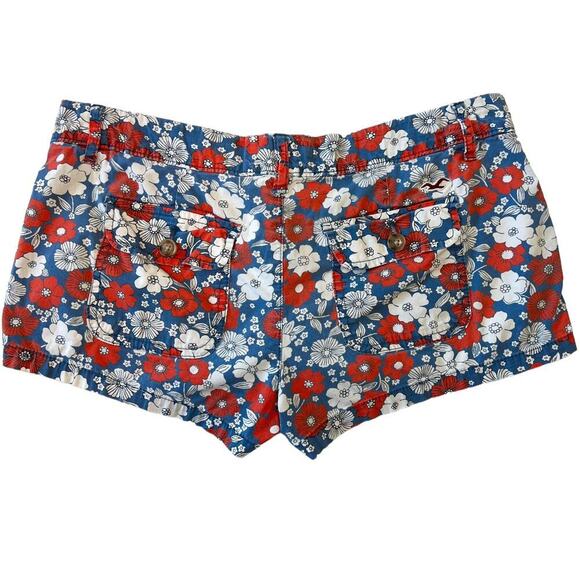 Hollister Floral Tropical Shorts Size 5 - Picture 4 of 4